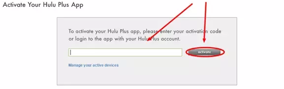 Hulu Activation Code